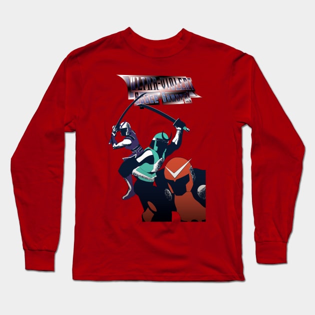 Ultra-Violent Space Samurai Long Sleeve T-Shirt by MunkeeWear